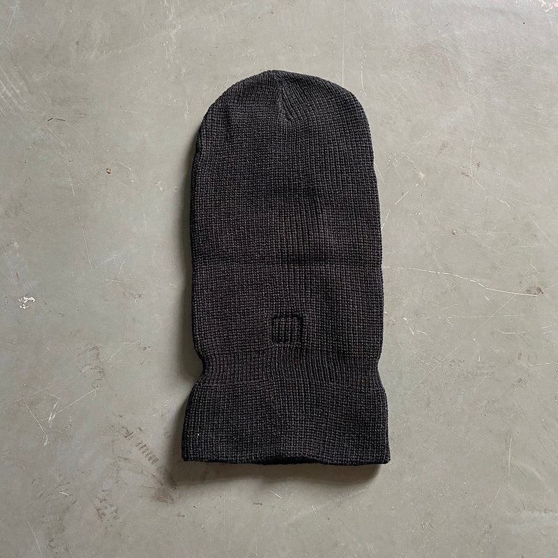 CAGOULE EN TRICOT CORTEIZ NOIR BLANC