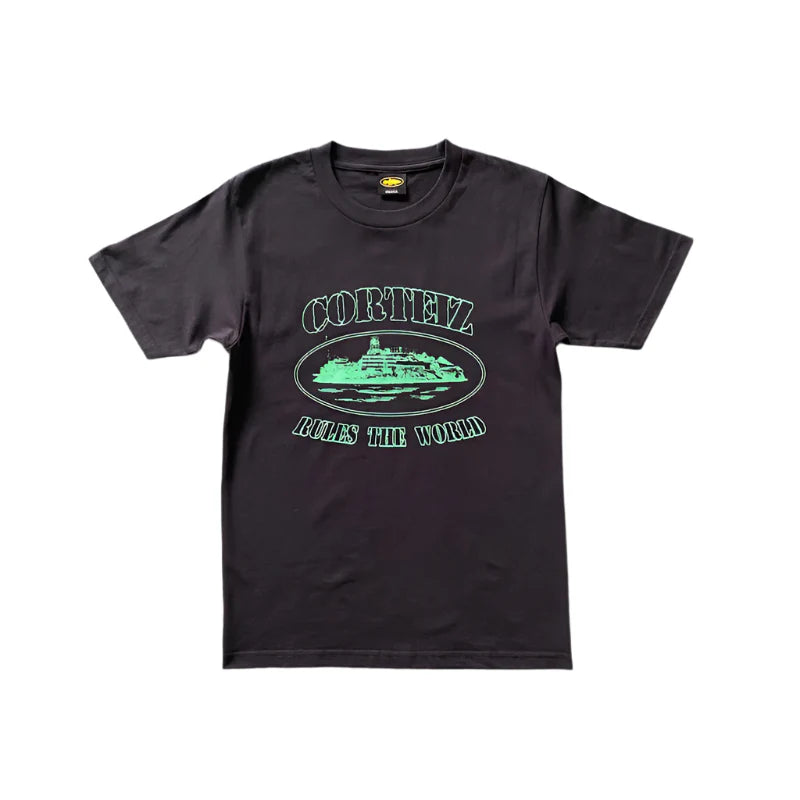 T-SHIRT CORTEIZ OG ALCATRAZ NOIR VERT