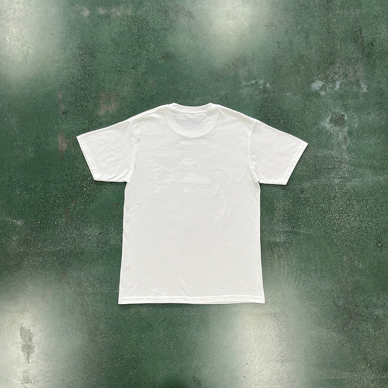 T-SHIRT CORTEIZ CRÂNE BLANC