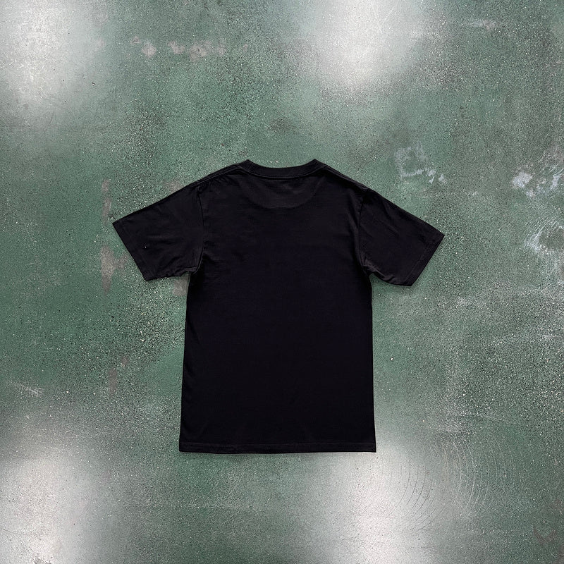T-shirt noir sous vide Corteiz
