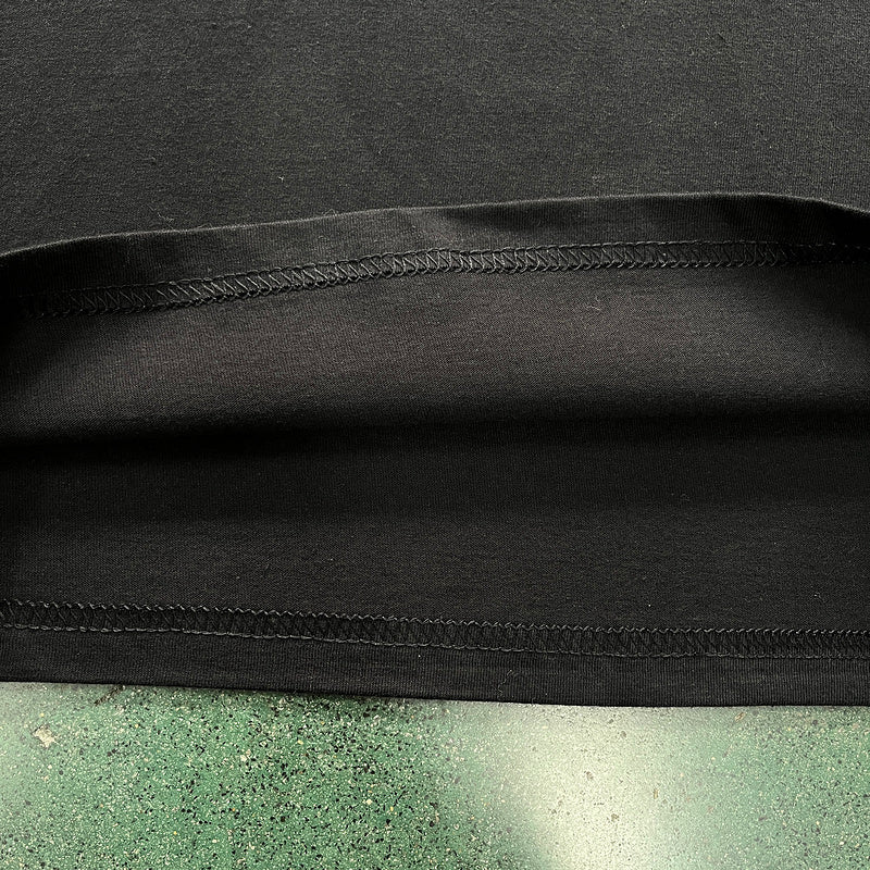 T-shirt noir sous vide Corteiz