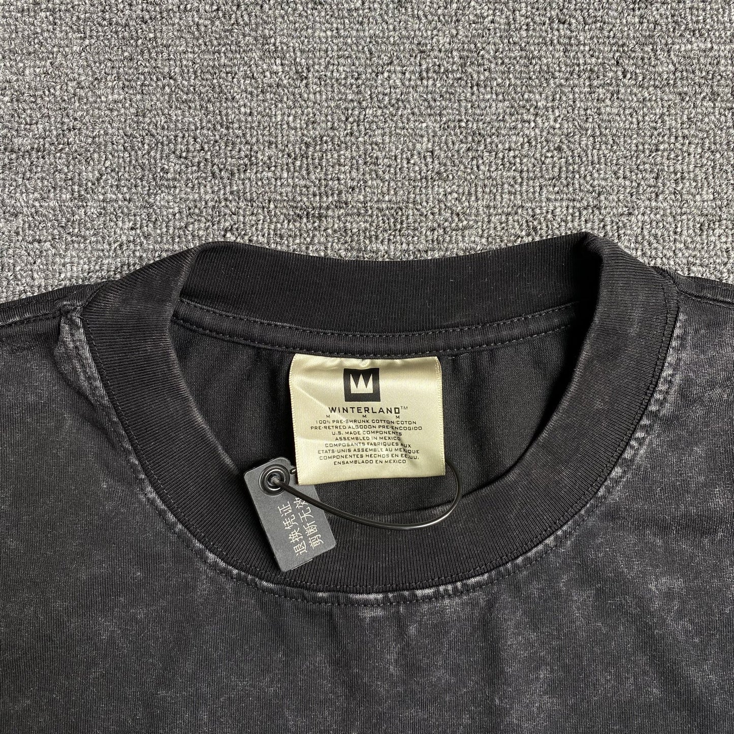 T-SHIRT ICON CR7 GRIS FONCÉ