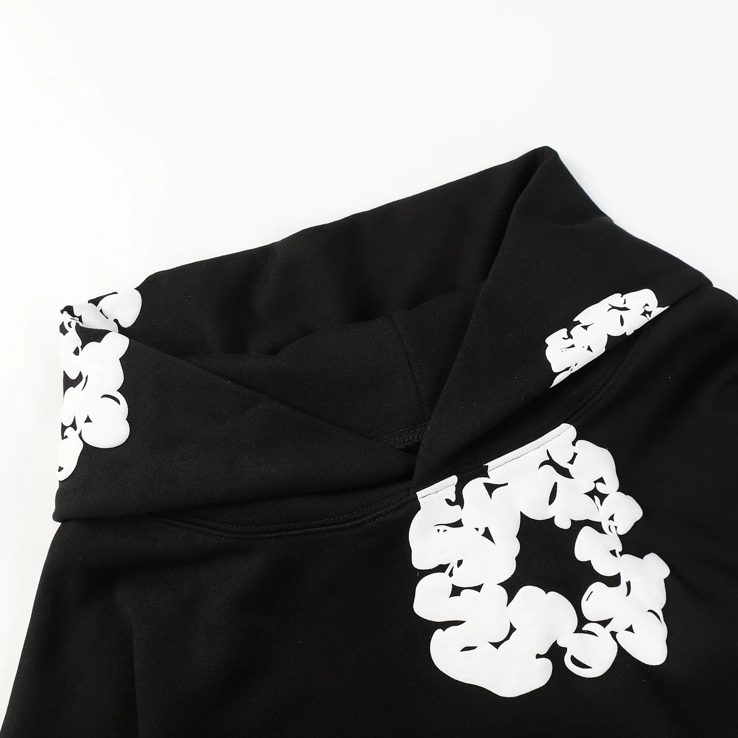 Sweat à capuche Denim Tears noir