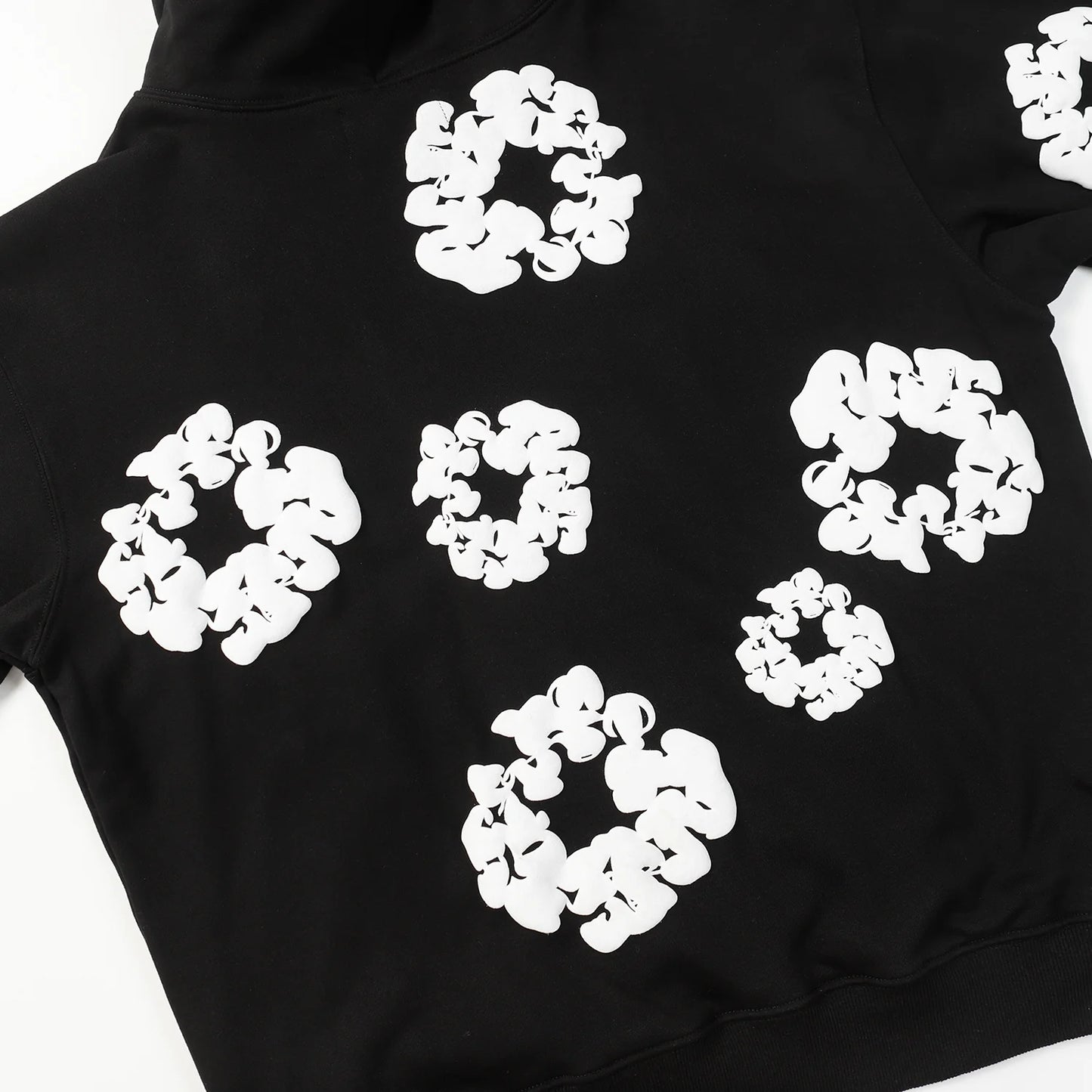 Sweat à capuche Denim Tears noir