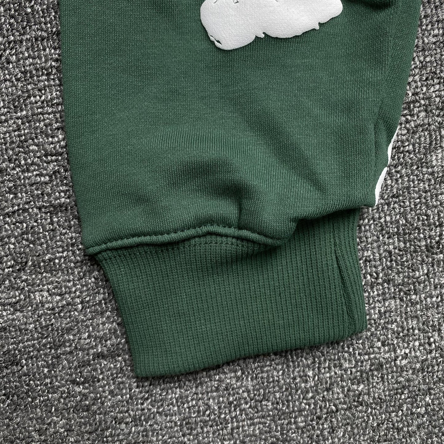 Sweat à capuche Denim Tears vert