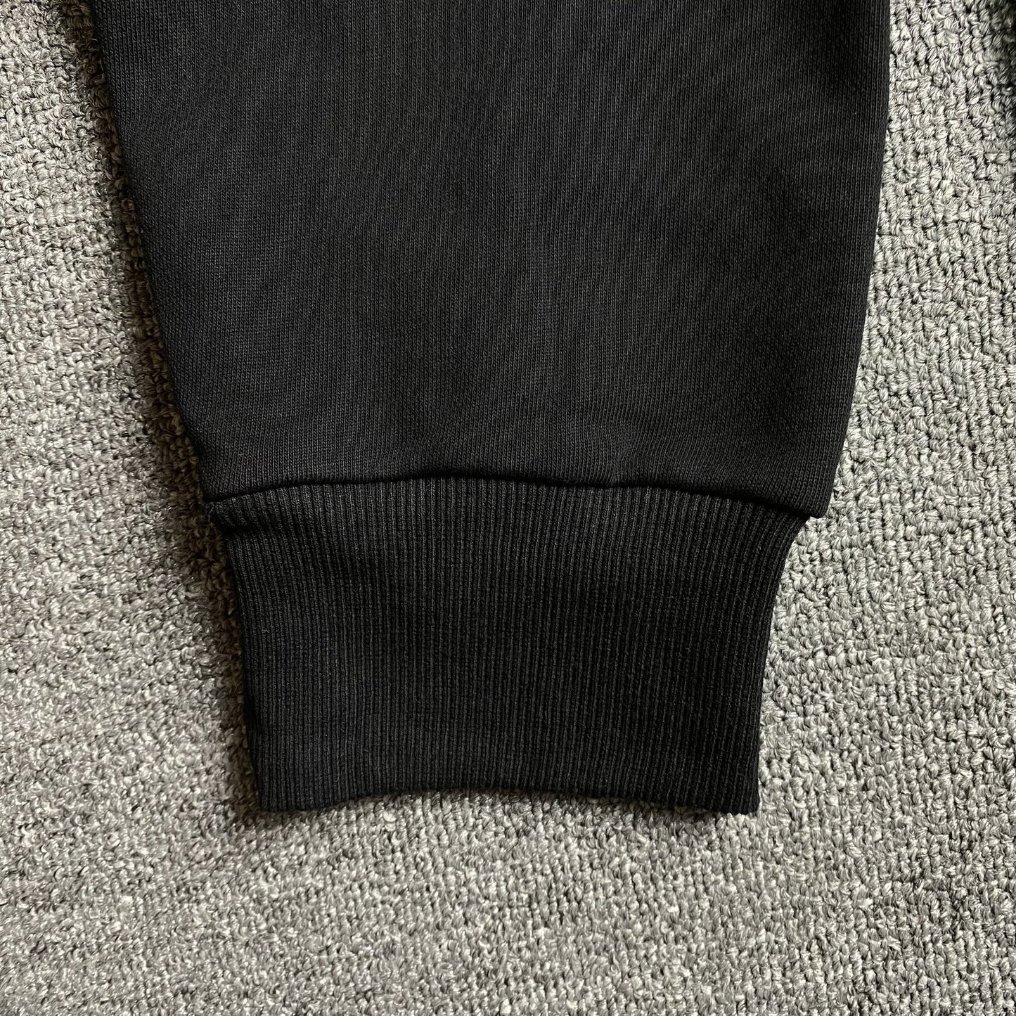 Sweat à capuche Denim Tears monochrome noir