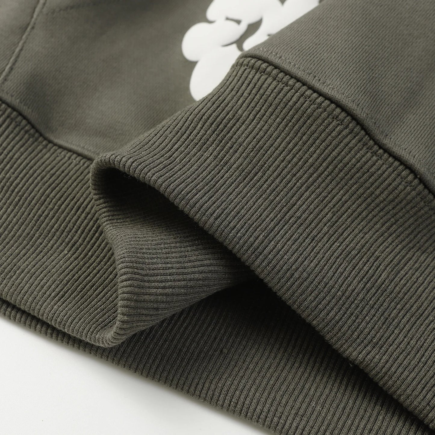 Sweat à capuche Denim Tears olive