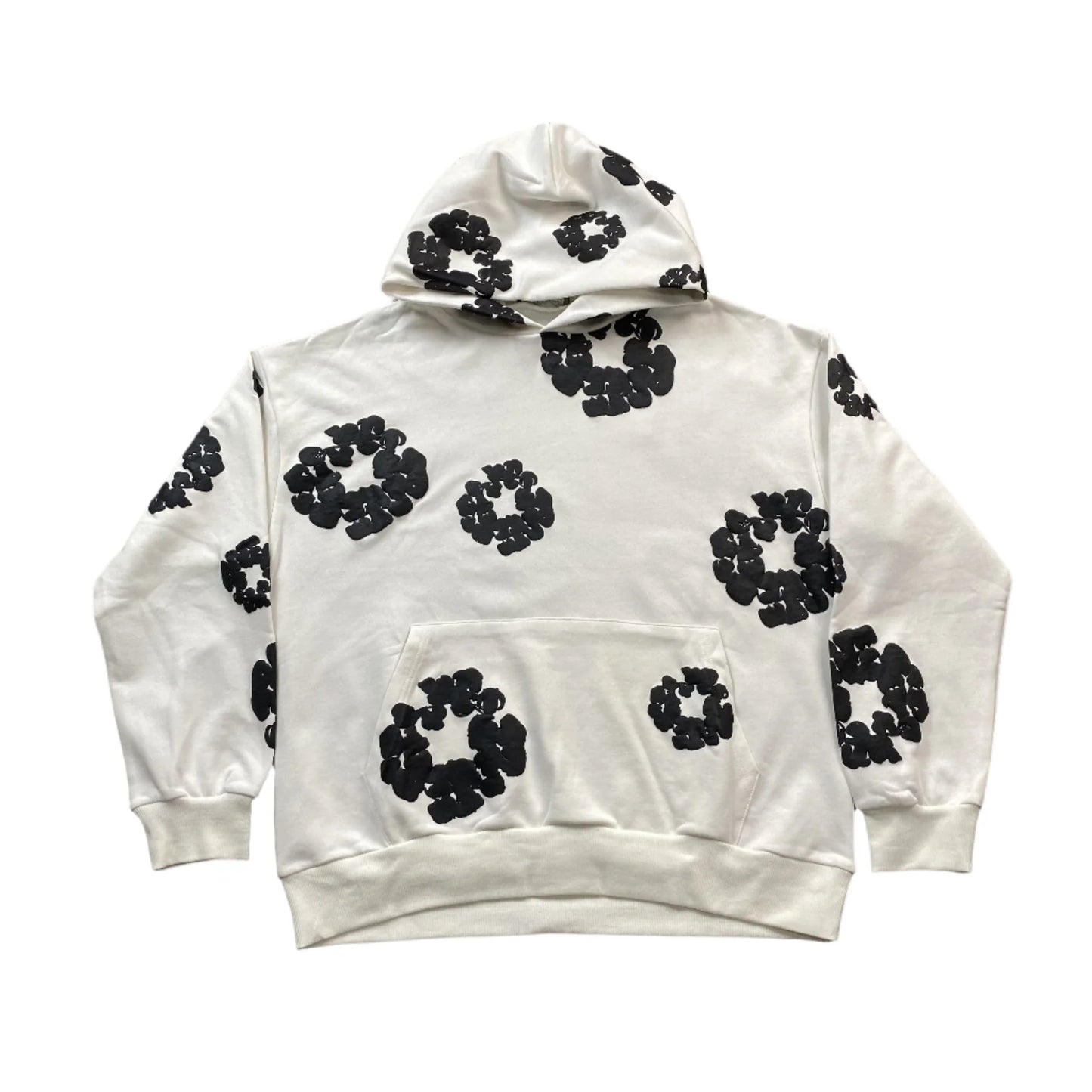 Sweat à capuche Denim Tears blanc