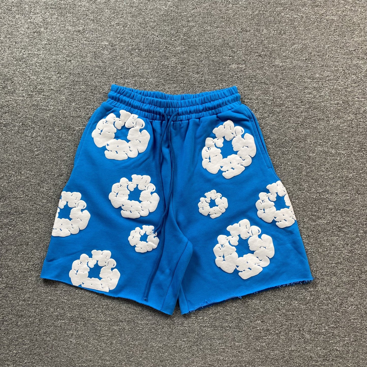 Short Denim Tears monochrome bleu