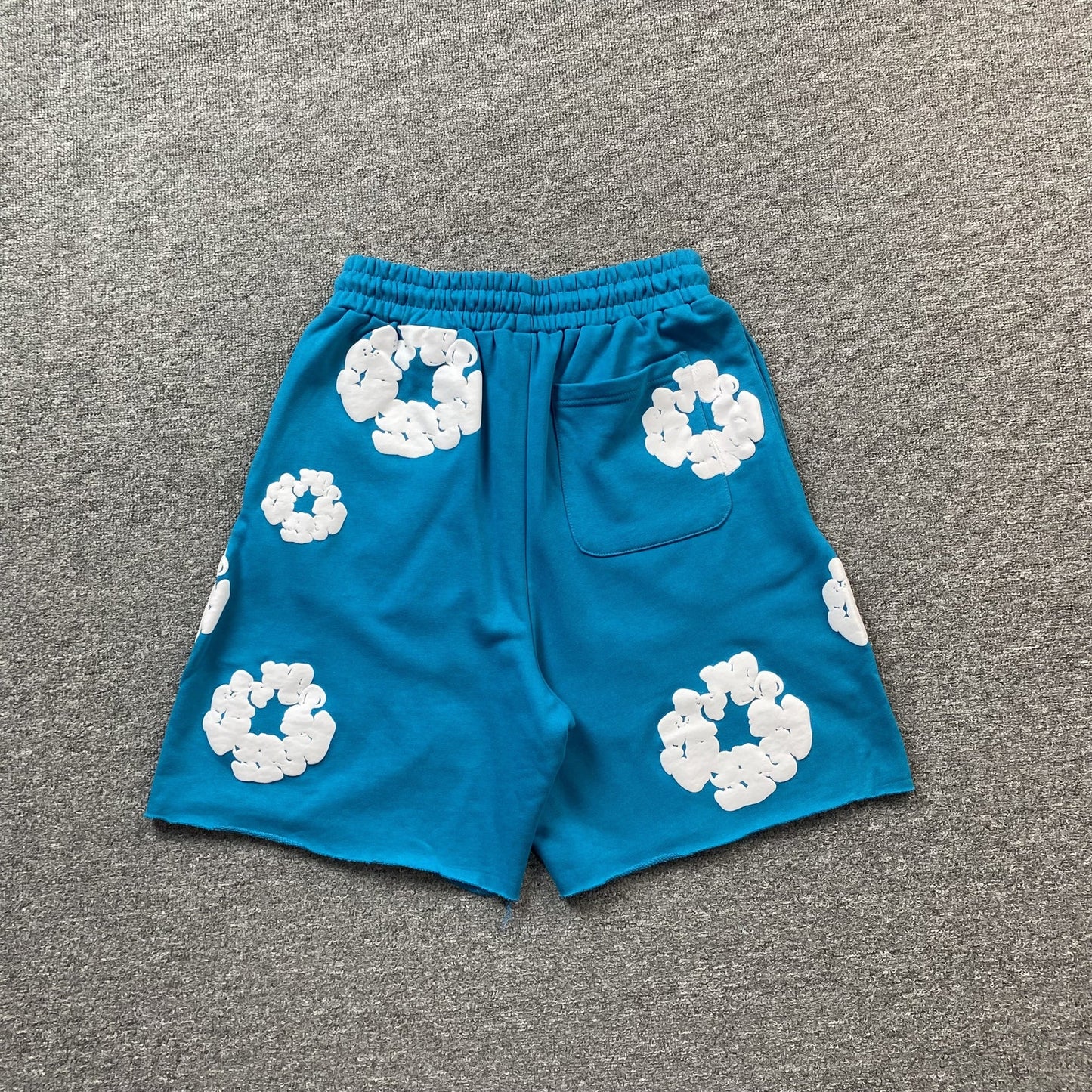 Short Denim Tears bleu céruléen