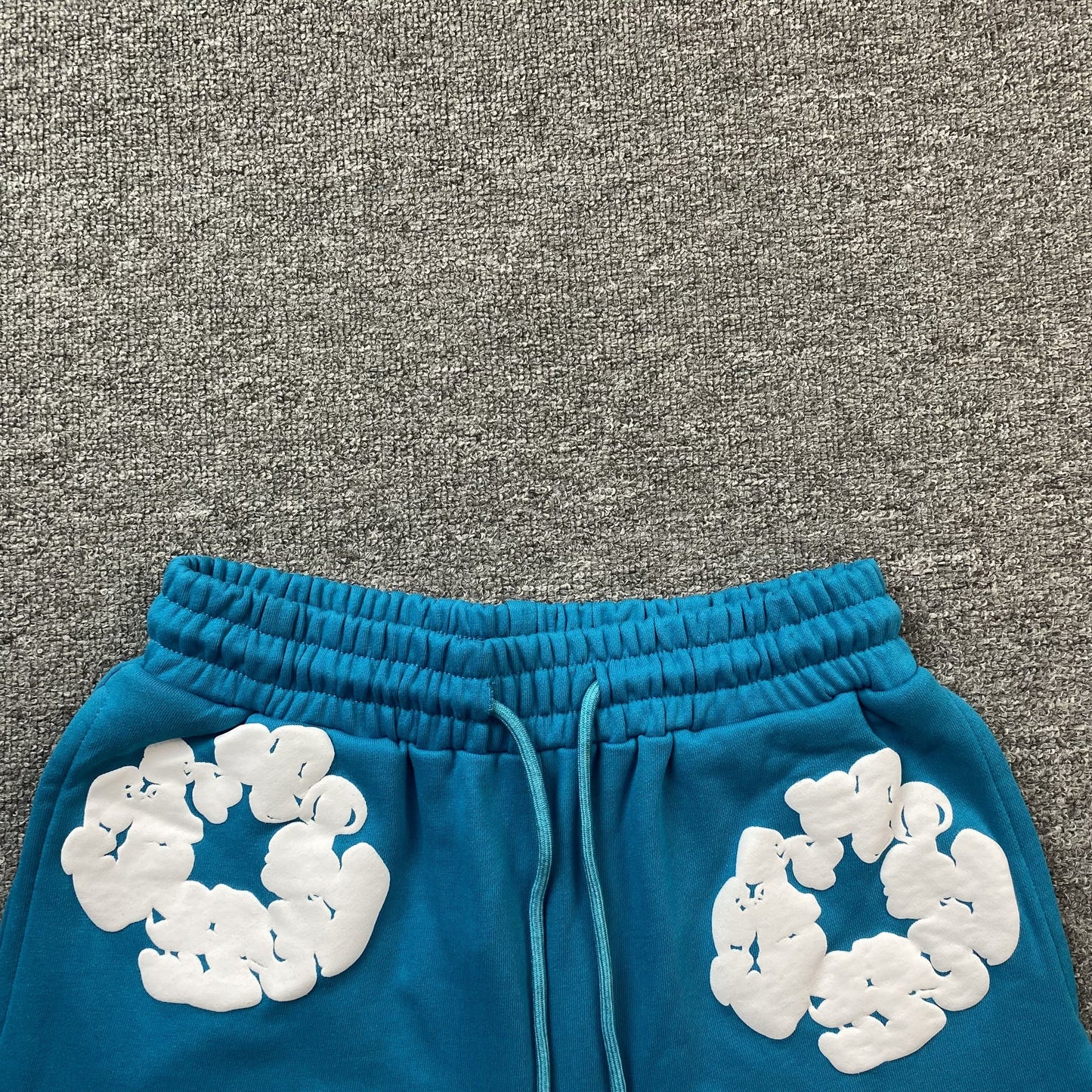Short Denim Tears bleu céruléen