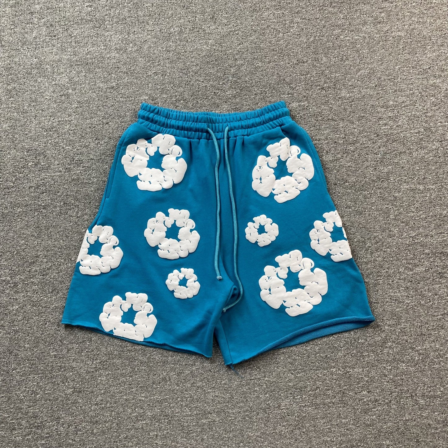 Short Denim Tears bleu céruléen