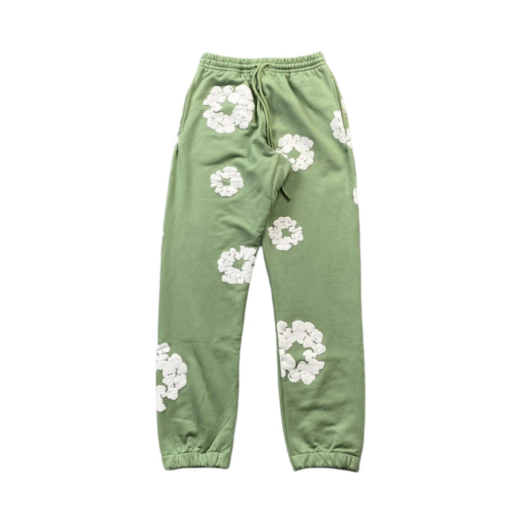 Pantalon de survêtement Denim Tears vert clair