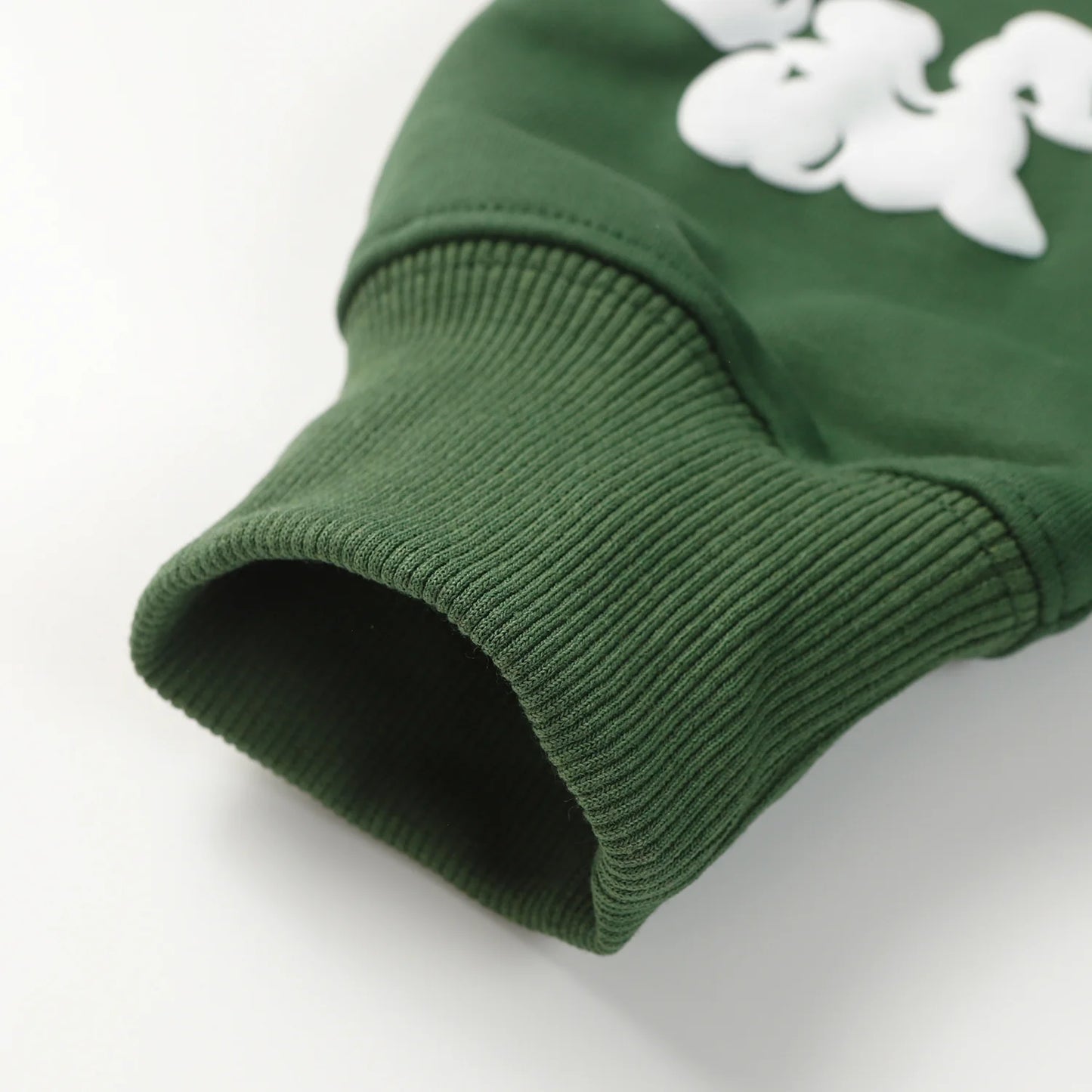 Sweat à capuche Denim Tears vert foncé