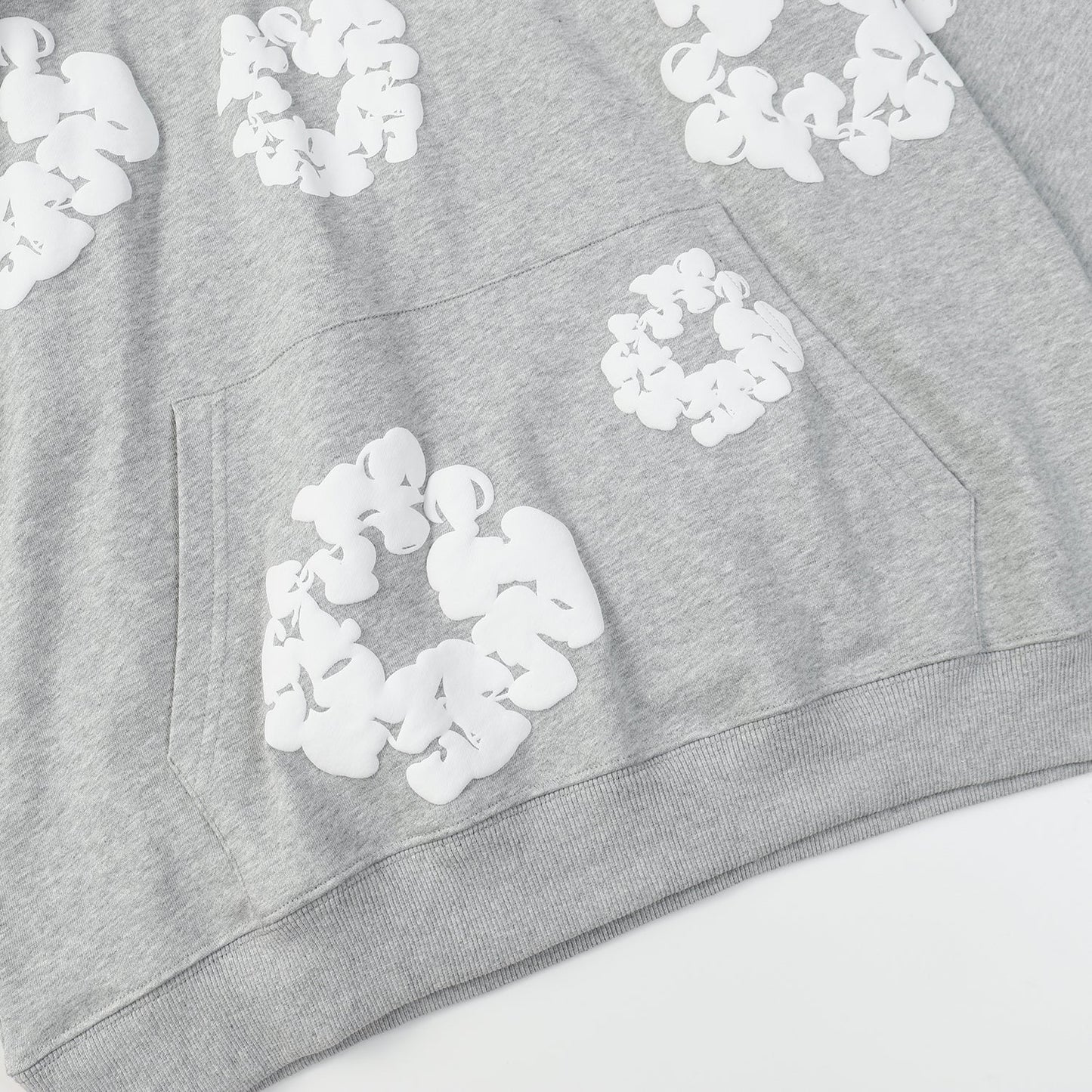 Sweat à capuche Denim Tears gris