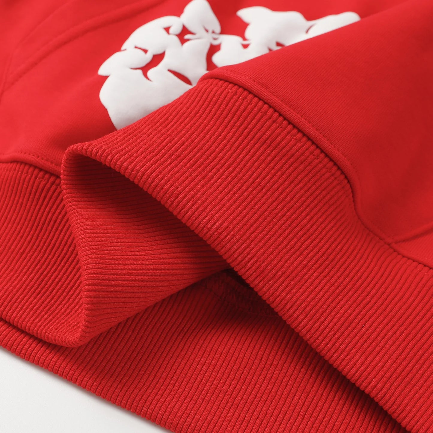 Sweat à capuche Denim Tears rouge