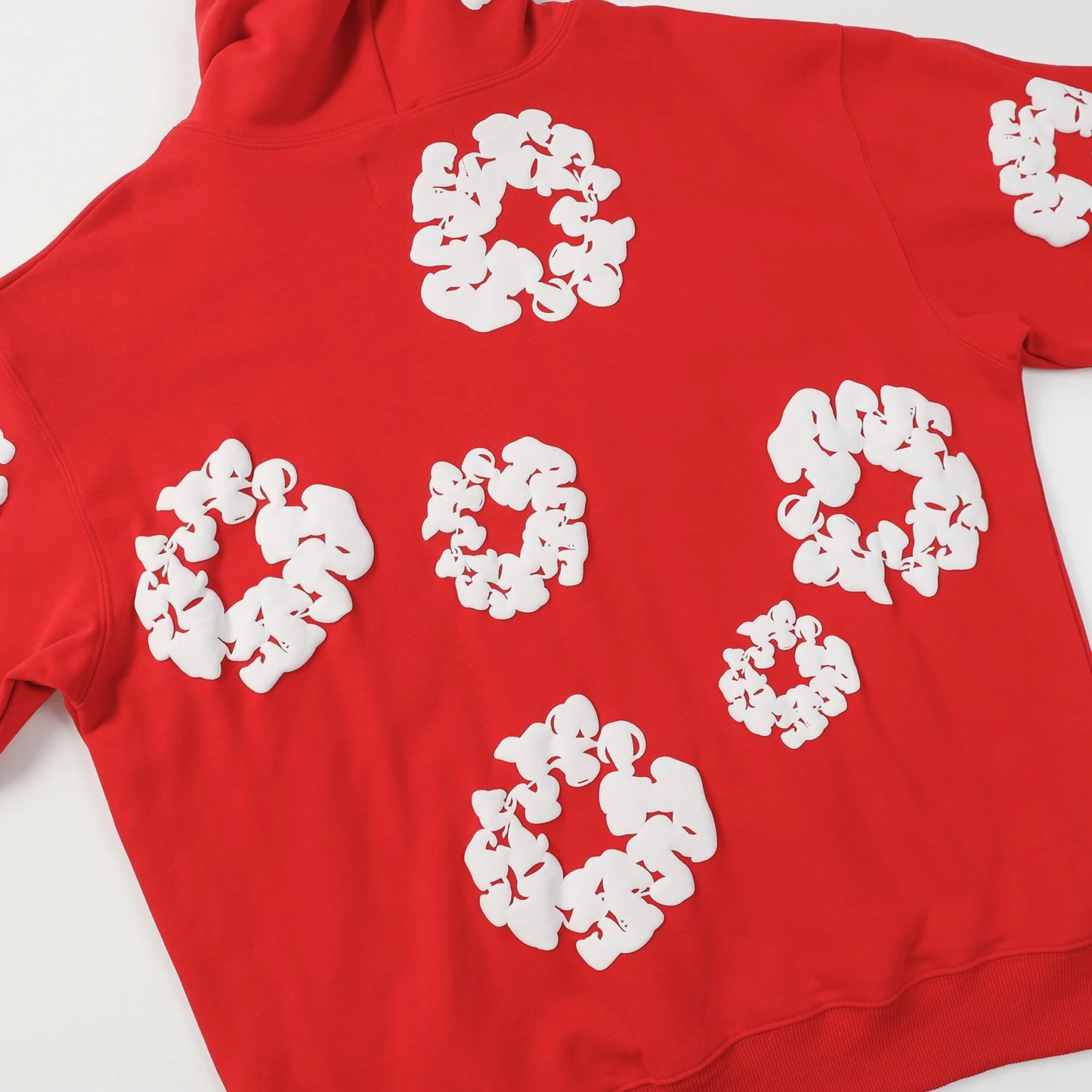 Sweat à capuche Denim Tears rouge