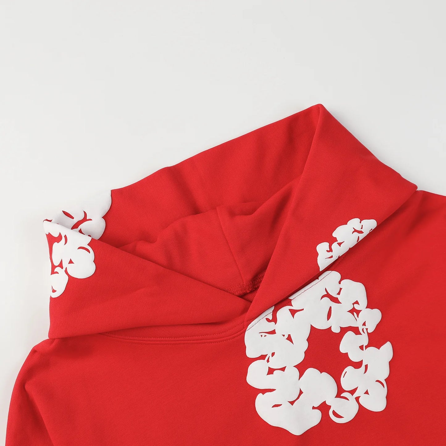 Sweat à capuche Denim Tears rouge