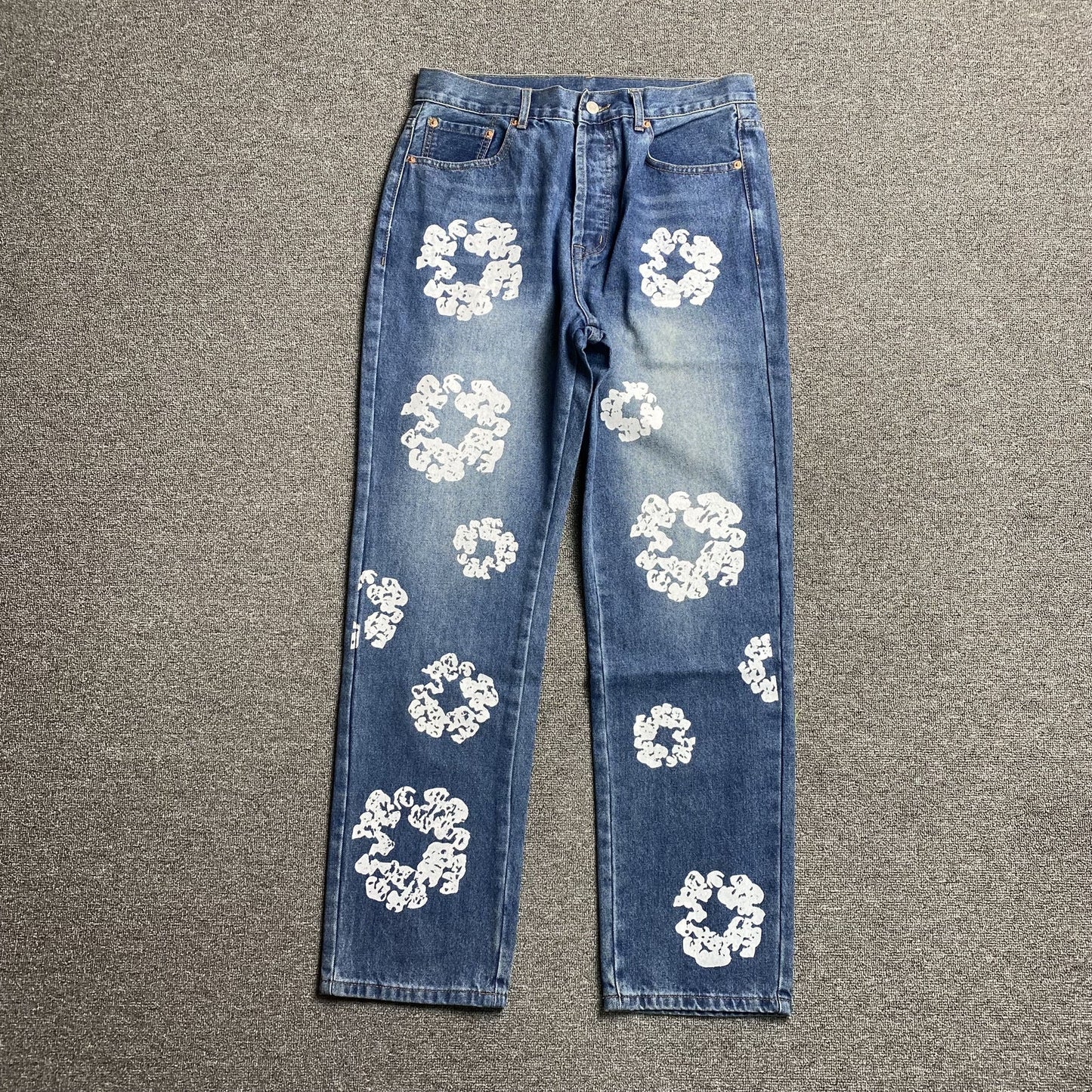 Jean Denim Tears x Levi's bleu