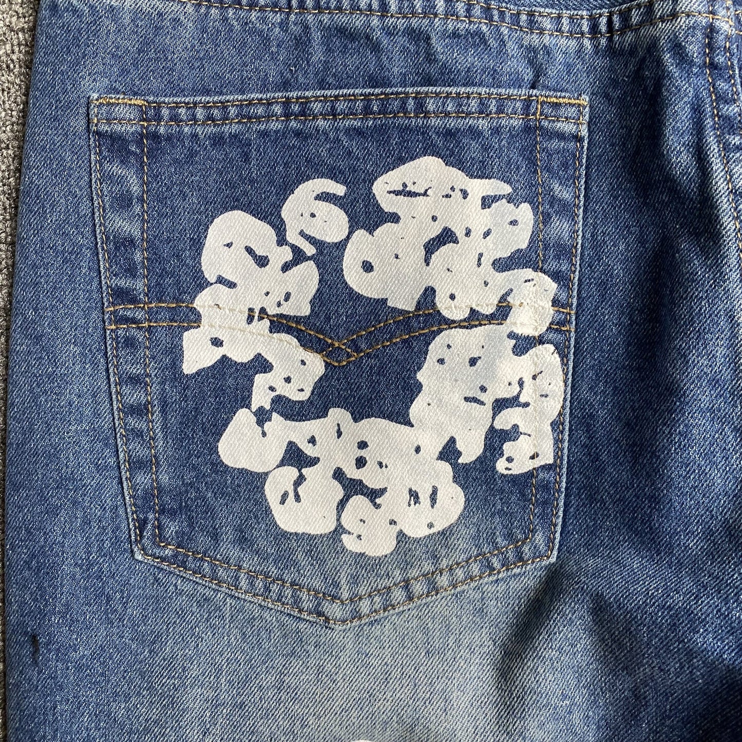 Jean Denim Tears x Levi's bleu