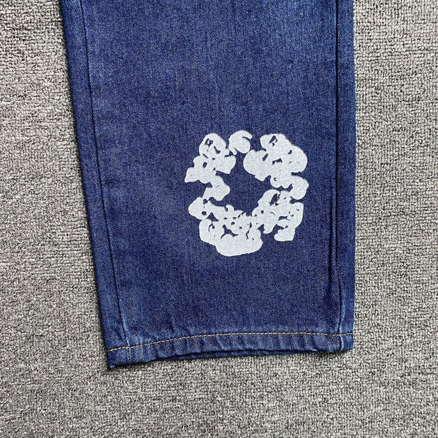 Jean Denim Tears x Levi's bleu foncé
