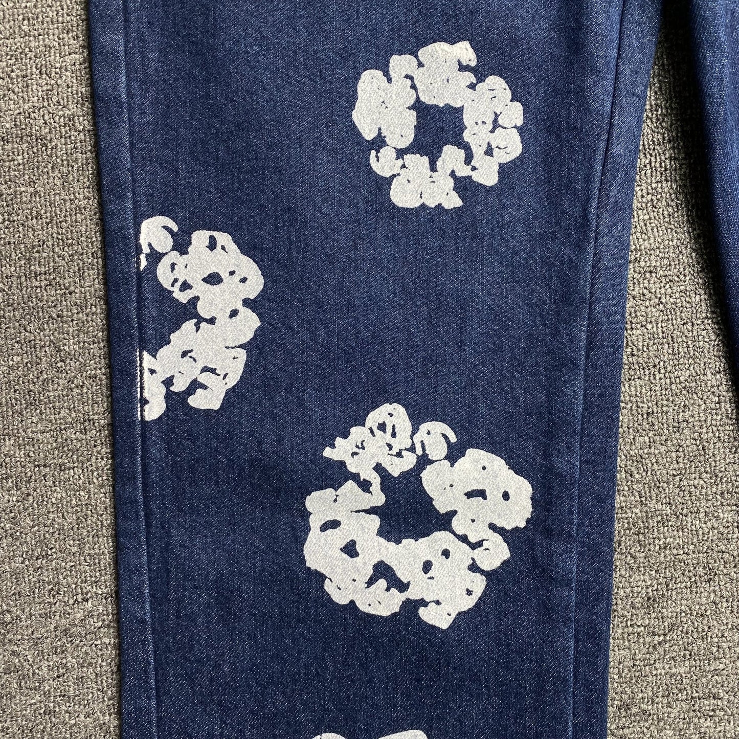 Jean Denim Tears x Levi's bleu foncé