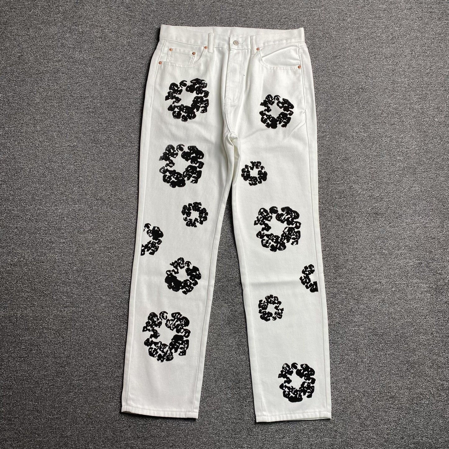 Jean Denim Tears x Levi's blanc