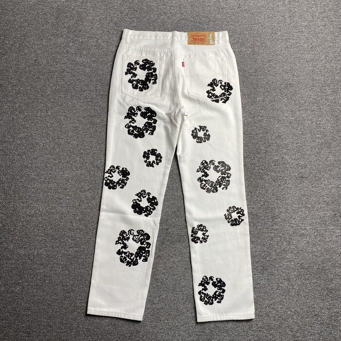 Jean Denim Tears x Levi's blanc