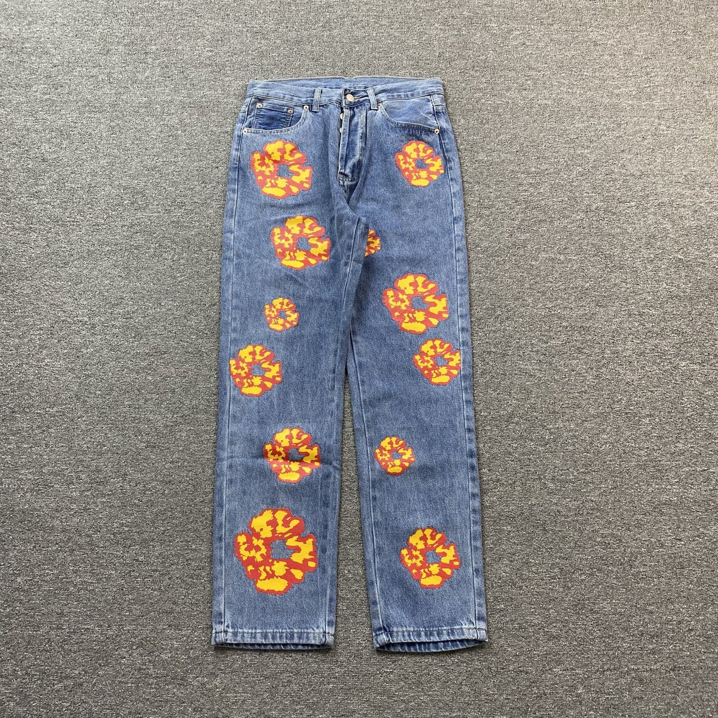 Jean Denim Tears x OFFSET délavage clair