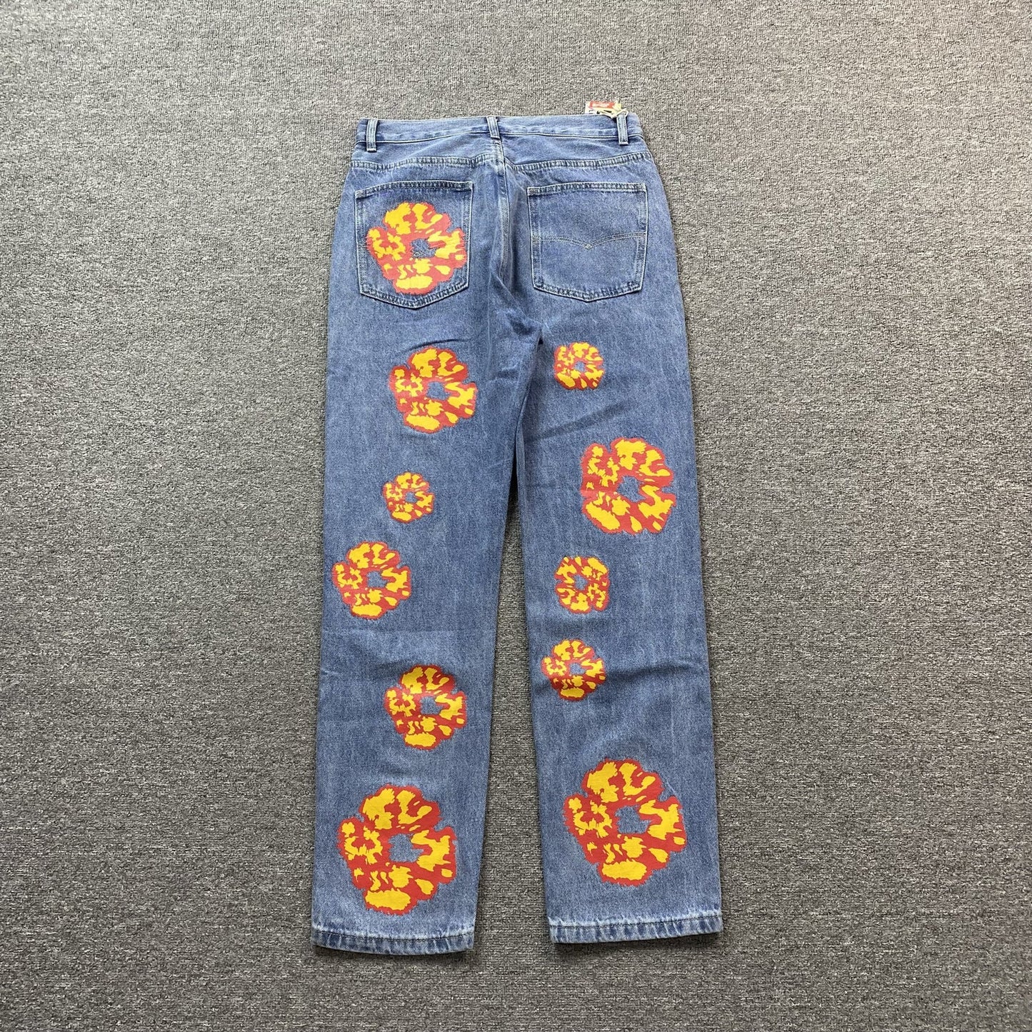 Jean Denim Tears x OFFSET délavage clair