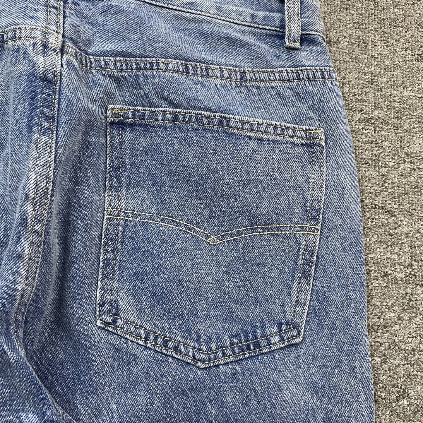 Jean Denim Tears x OFFSET délavage clair