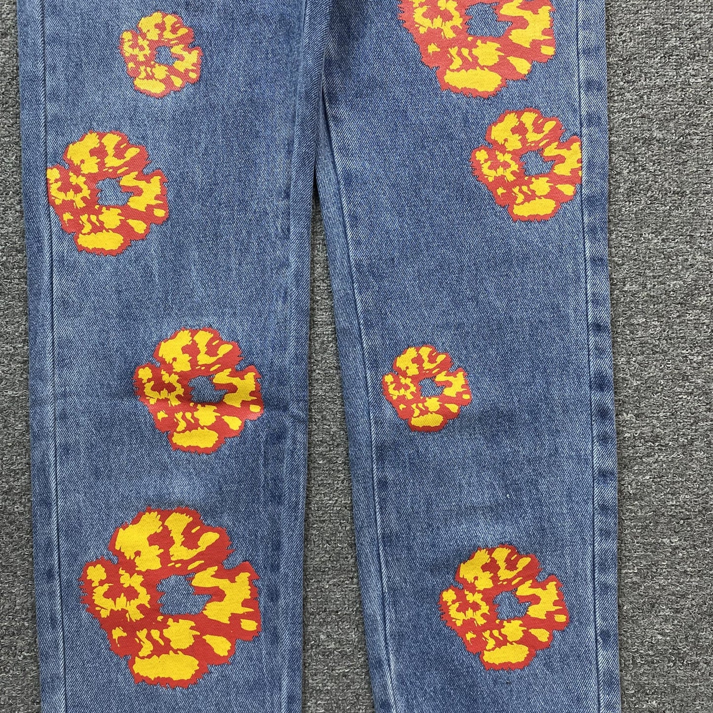 Jean Denim Tears x OFFSET délavage clair