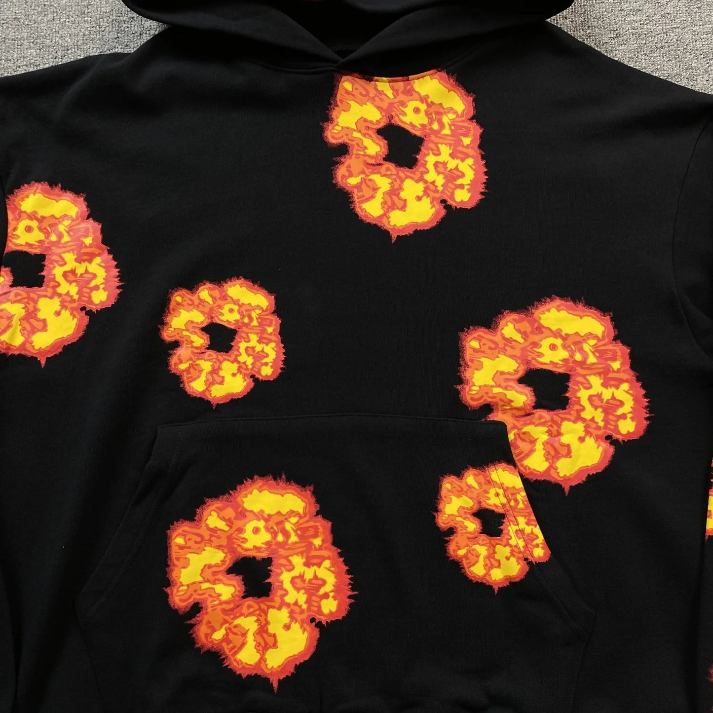 Sweat à capuche Denim Tears x OFFSET noir