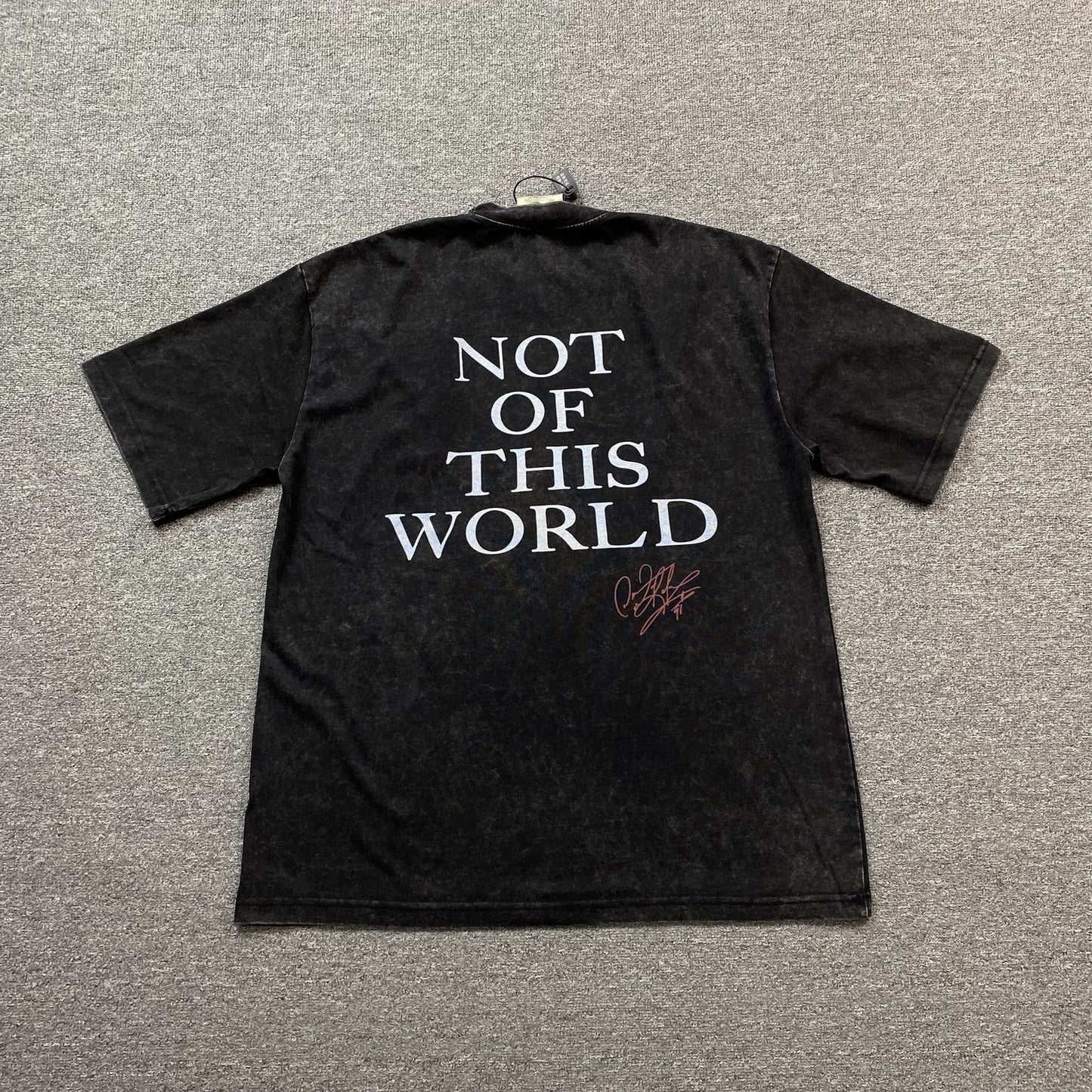 T-SHIRT ICON DENNIS RODMAN GRIS FONCÉ