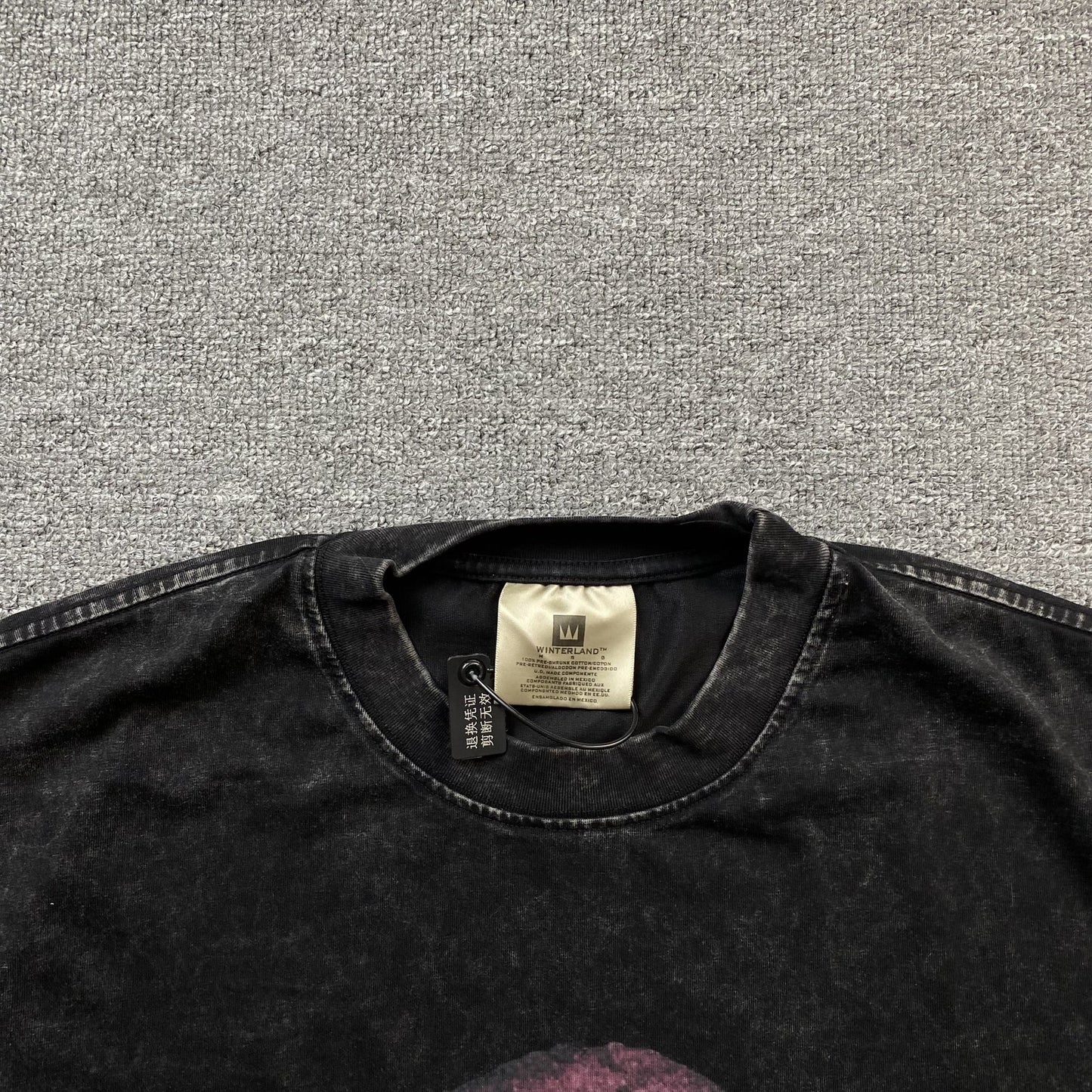 T-SHIRT ICON DENNIS RODMAN GRIS FONCÉ
