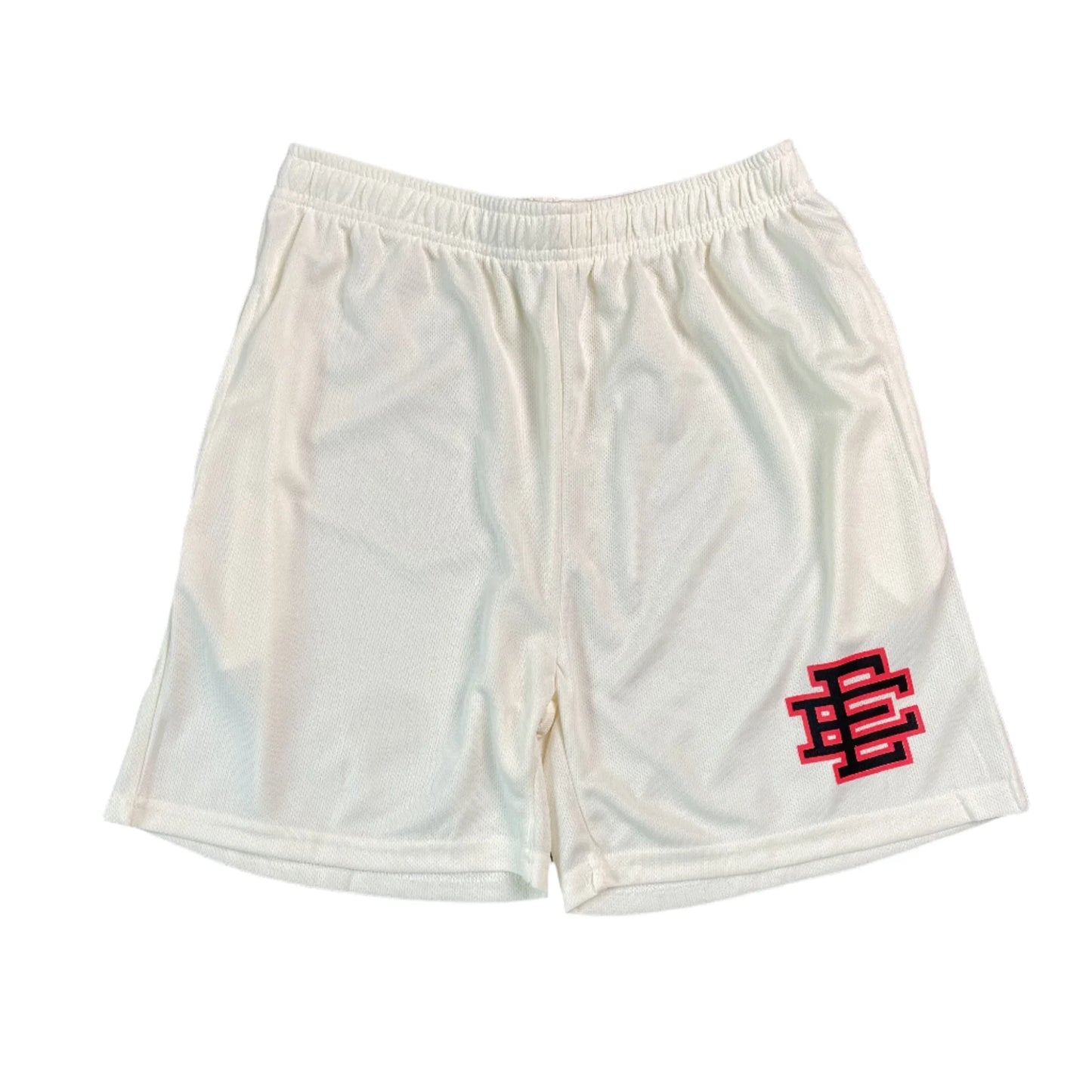 Short basique Eric Emanuel EE BLANC/Noir/Rouge