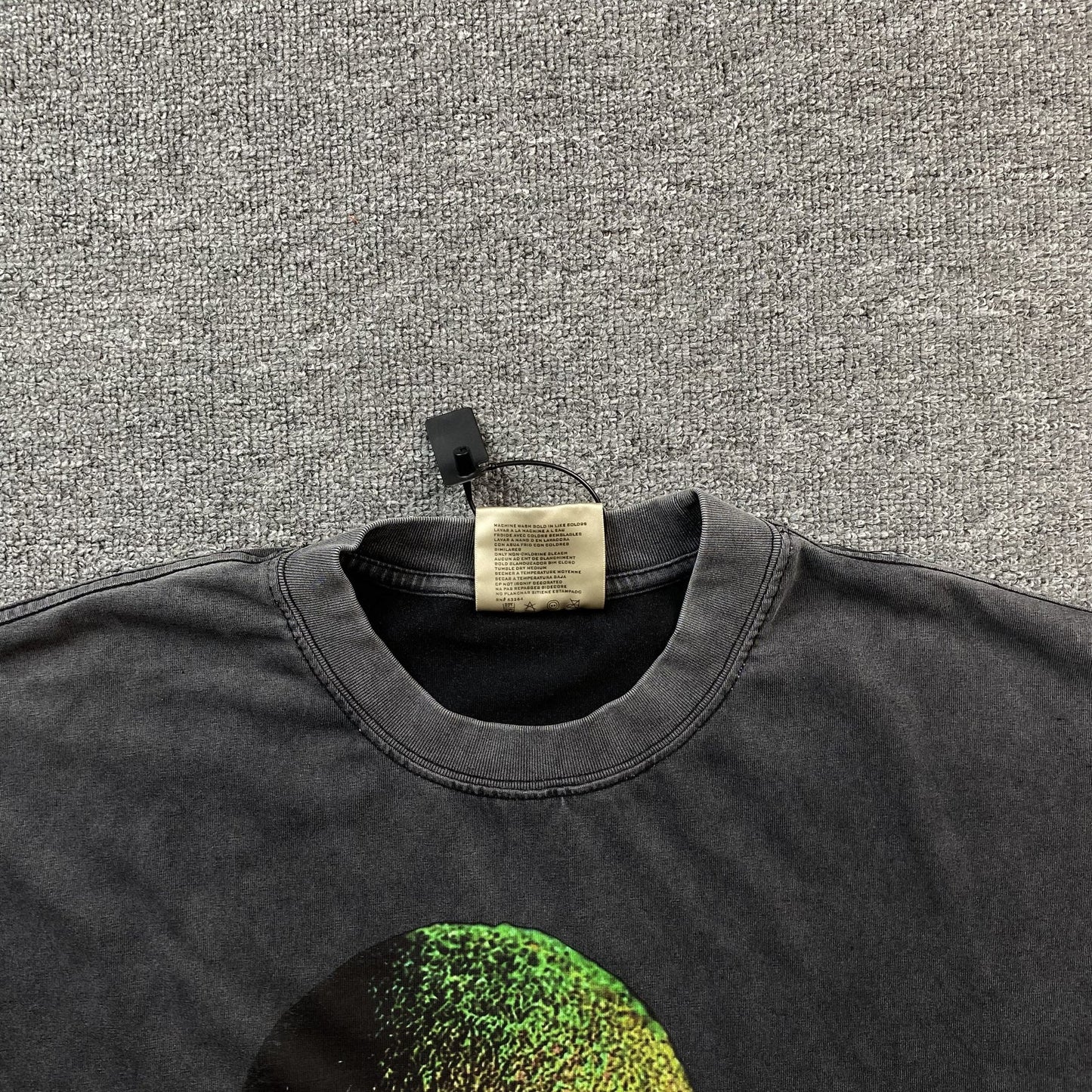 T-SHIRT ICON FRANK OCEAN GRIS FONCÉ