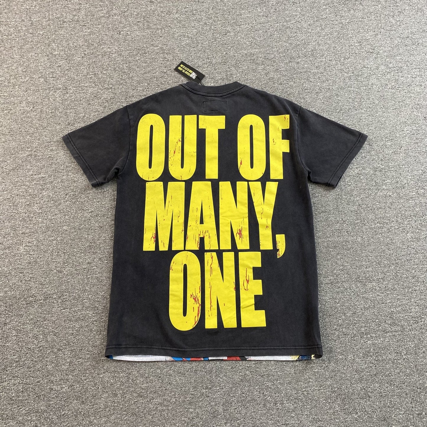 T-SHIRT GODSPEED LONG LONELY ROAD NOIR