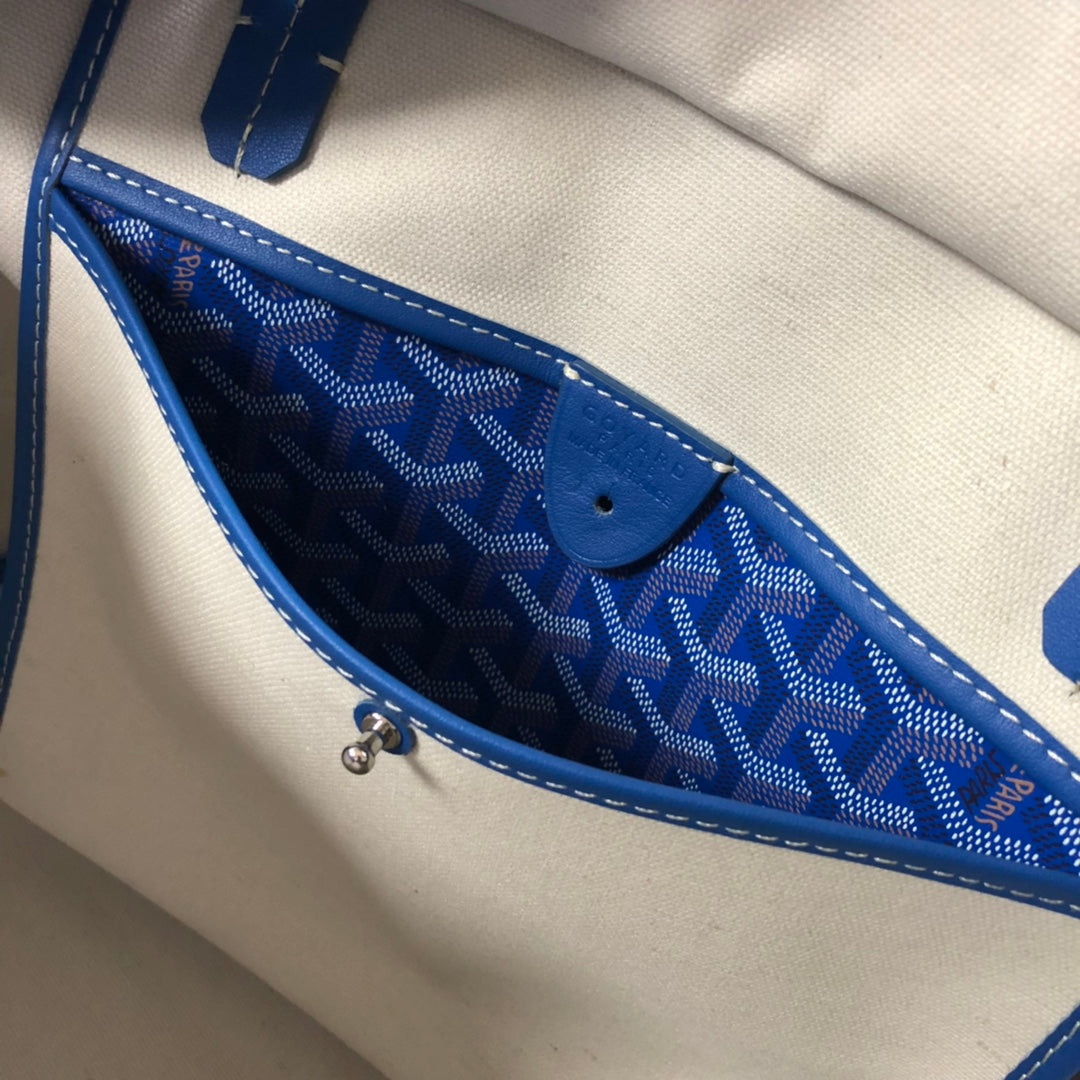 SAC GOYARD ARTOIS PM TOTE BAG bleu