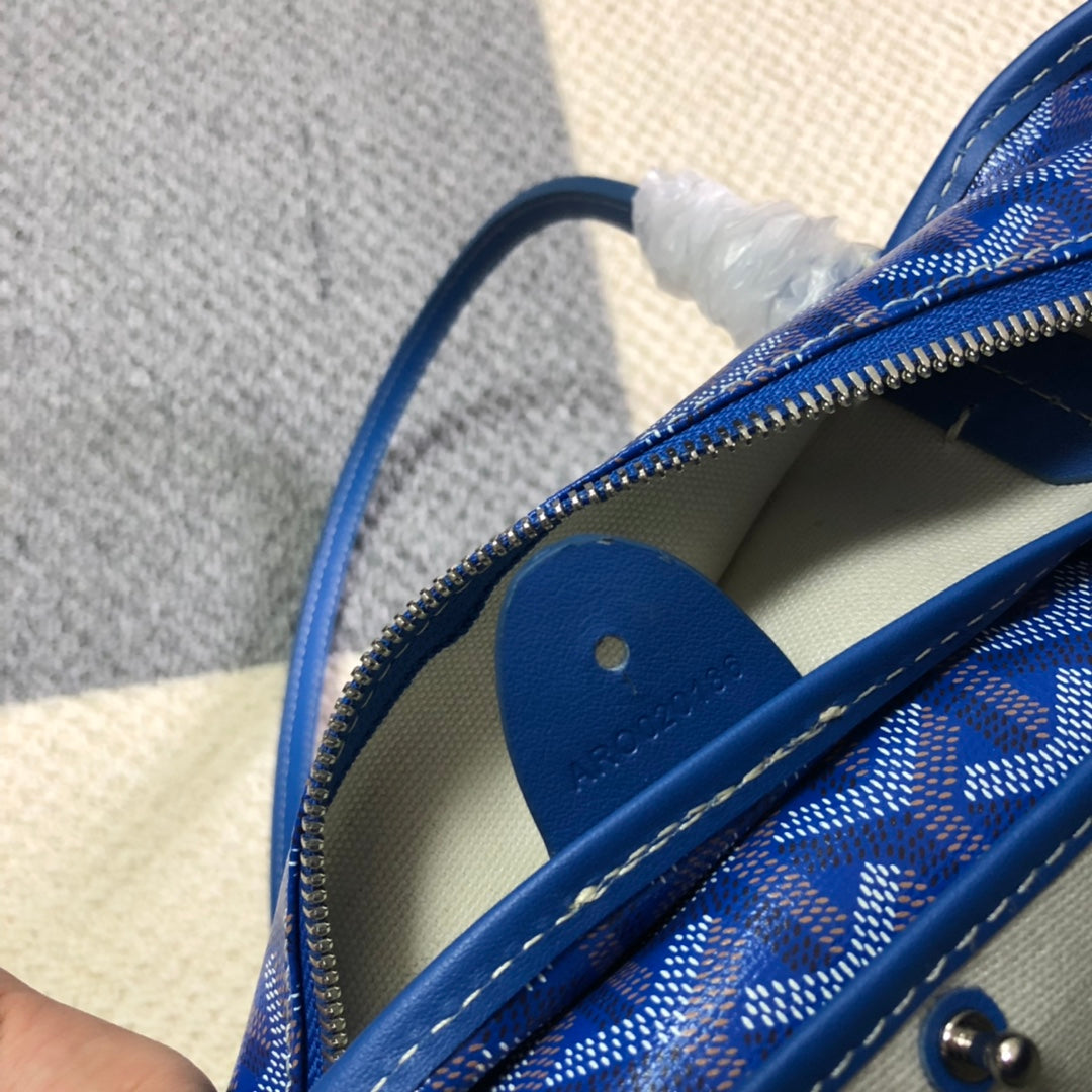 SAC GOYARD ARTOIS PM TOTE BAG bleu