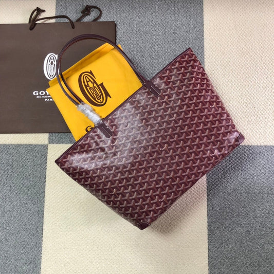 SAC GOYARD ARTOIS PM TOTE BAG BURGUNDY