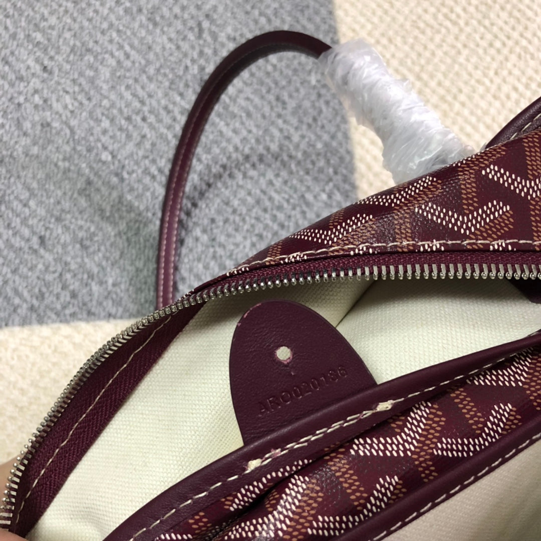 SAC GOYARD ARTOIS PM TOTE BAG BURGUNDY