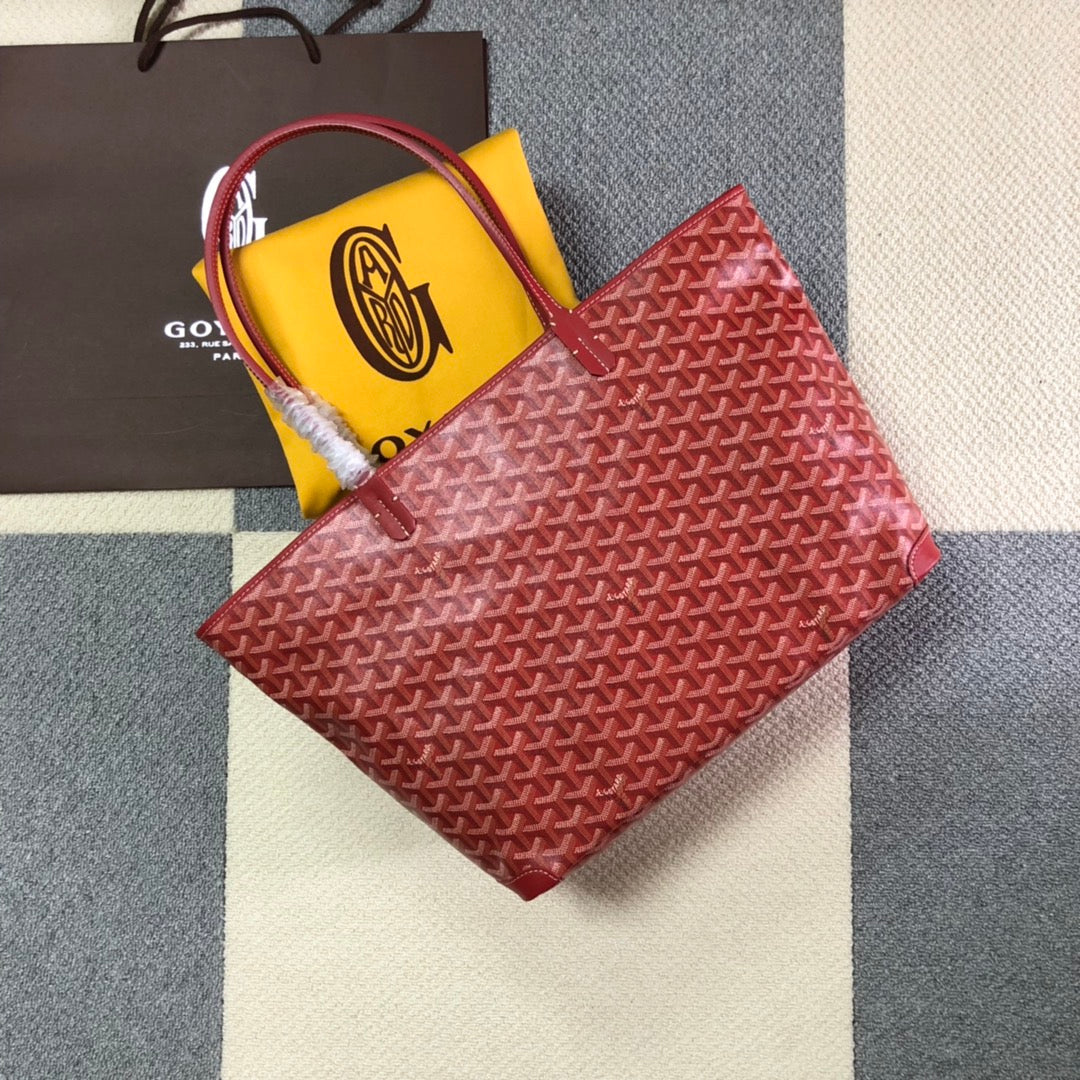 SAC GOYARD ARTOIS PM TOTE BAG rouge