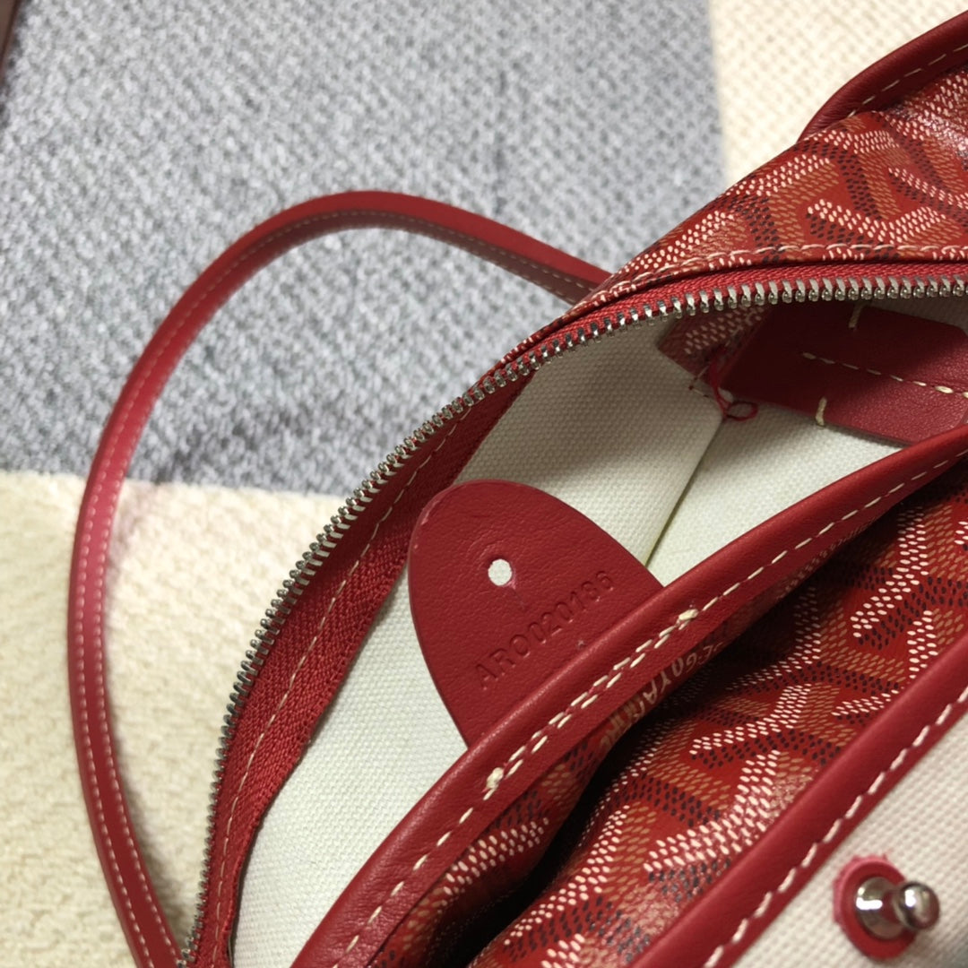 SAC GOYARD ARTOIS PM TOTE BAG rouge