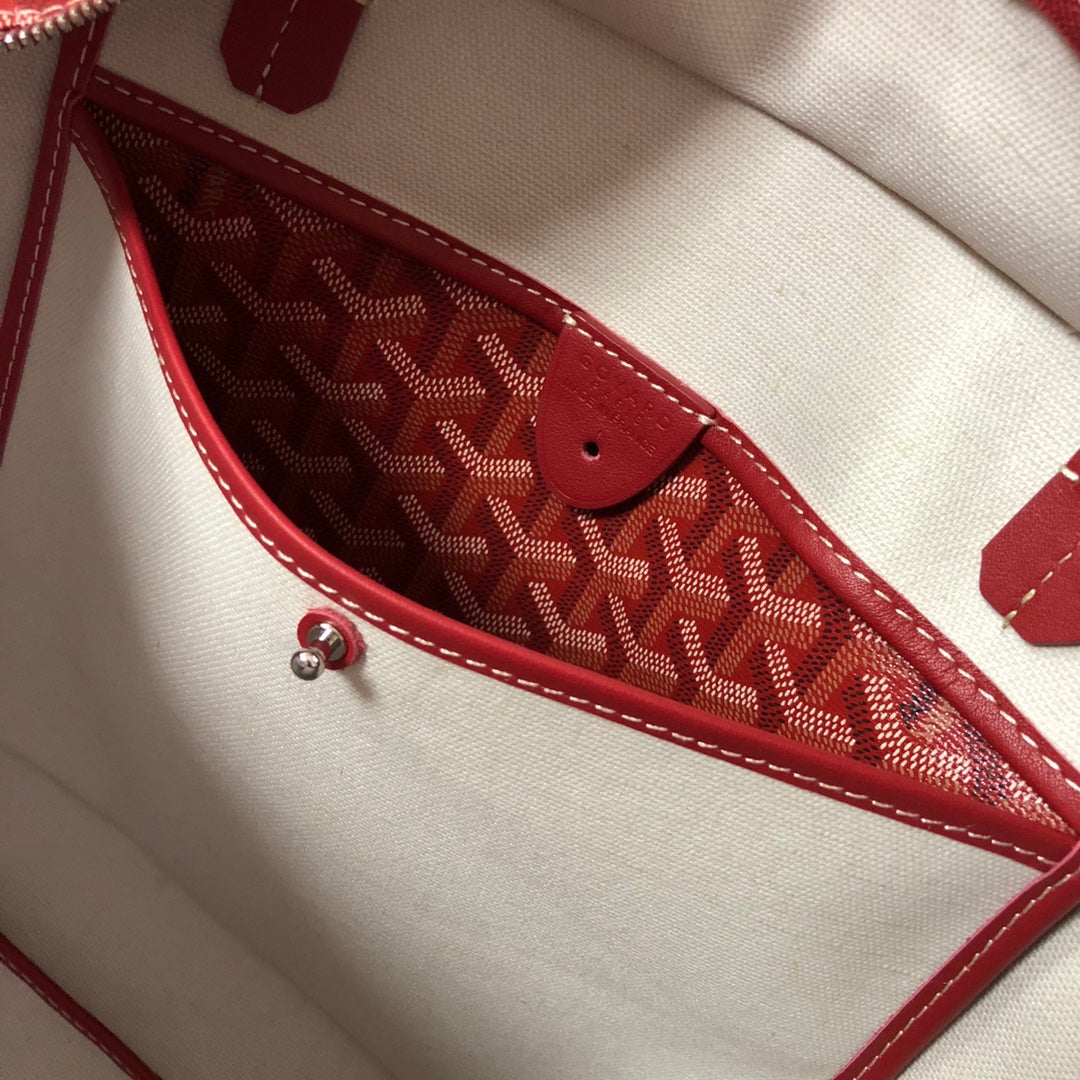 SAC GOYARD ARTOIS PM TOTE BAG rouge