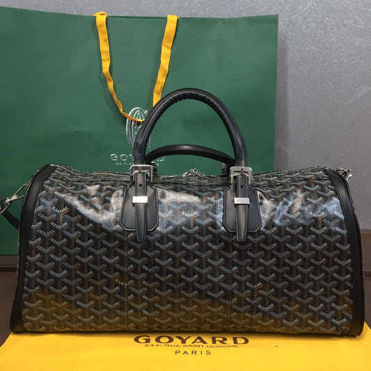 SAC GOYARD BOSTON 50 TRAVEL BAG noir