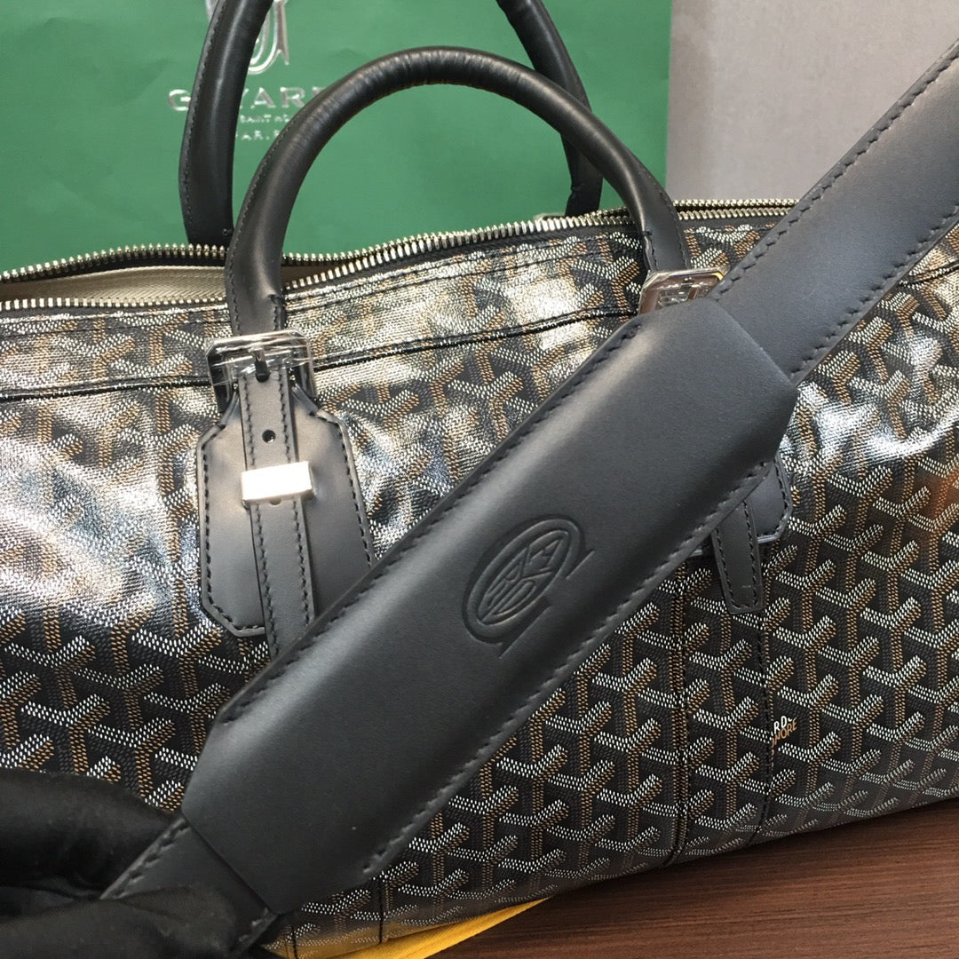 SAC GOYARD BOSTON 50 TRAVEL BAG noir