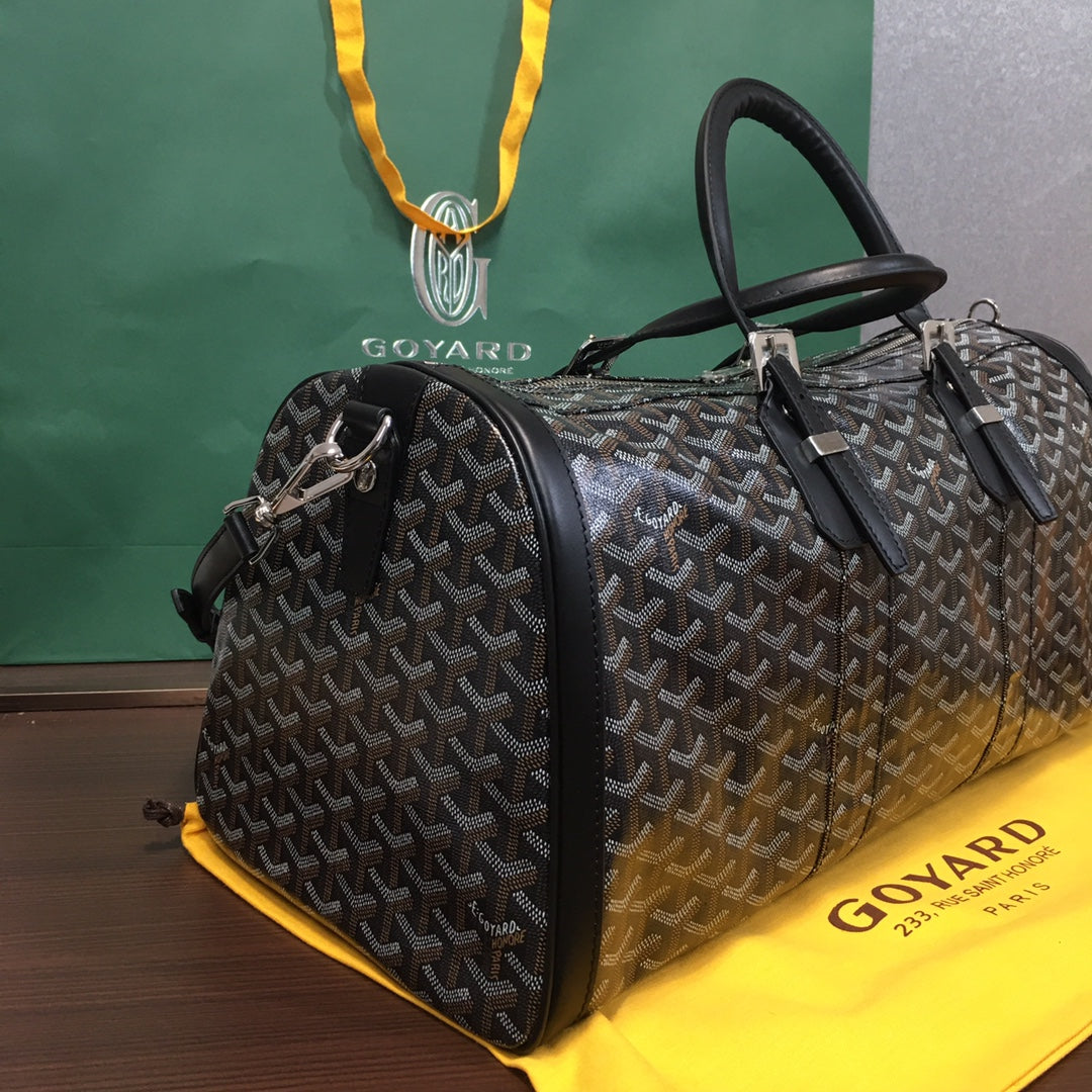 SAC GOYARD BOSTON 50 TRAVEL BAG noir