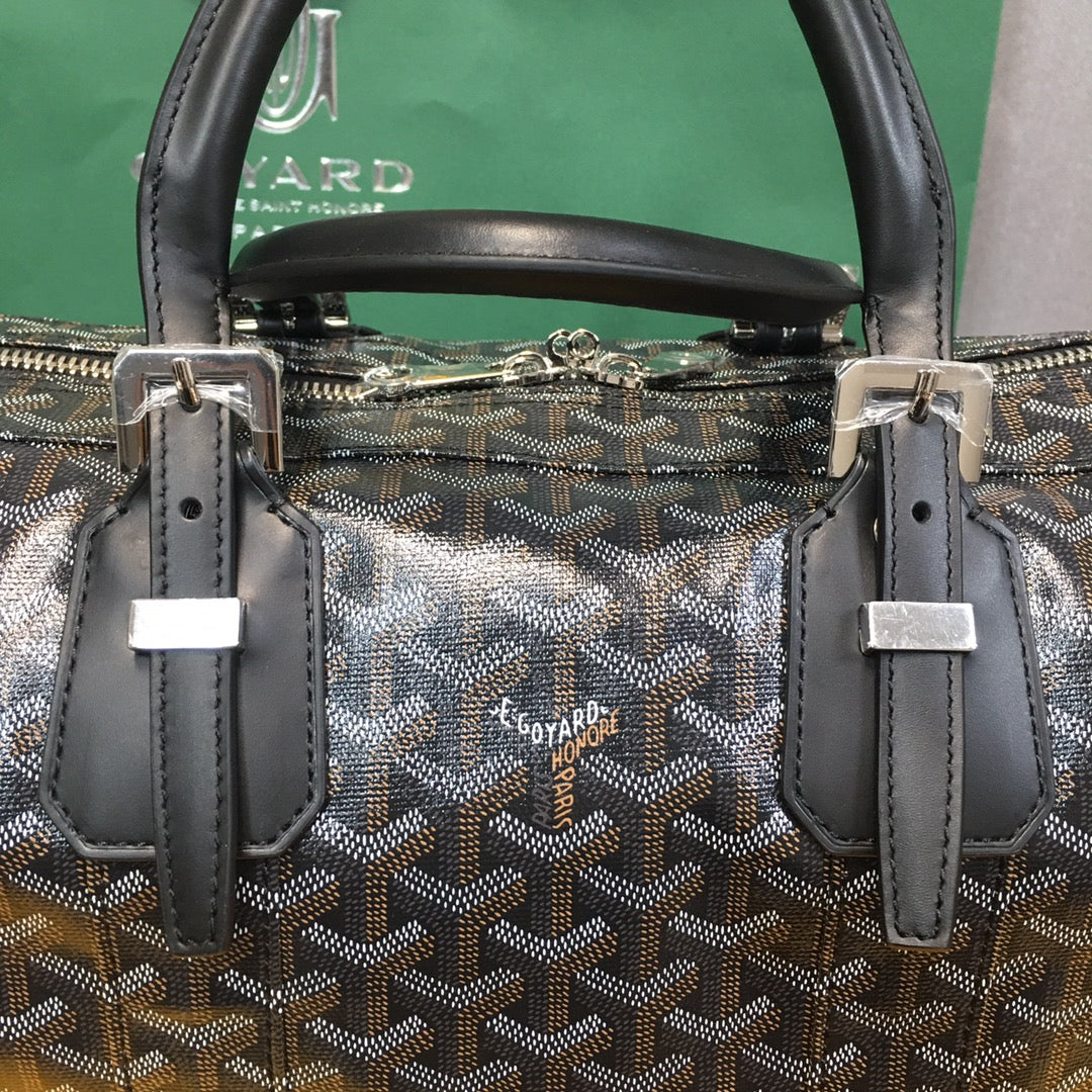 SAC GOYARD BOSTON 50 TRAVEL BAG noir