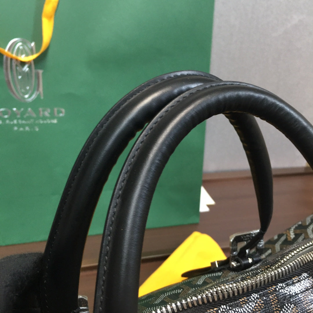 SAC GOYARD BOSTON 50 TRAVEL BAG noir